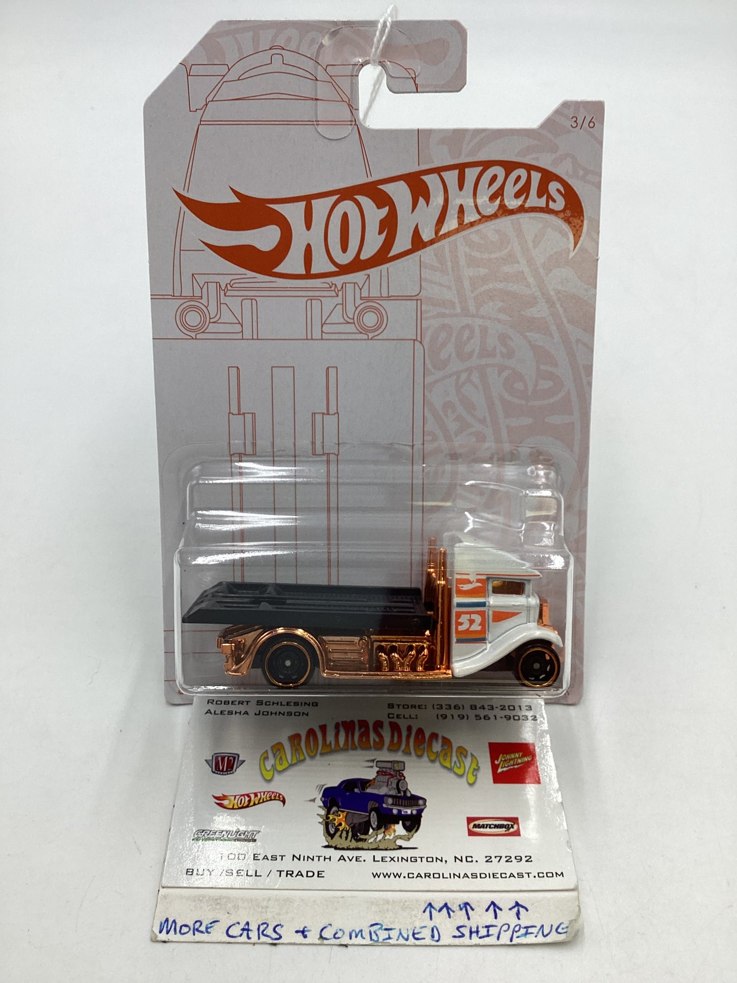 Hot Wheels 52nd Anniversary 3/6 Fast-Bed Hauler 157A