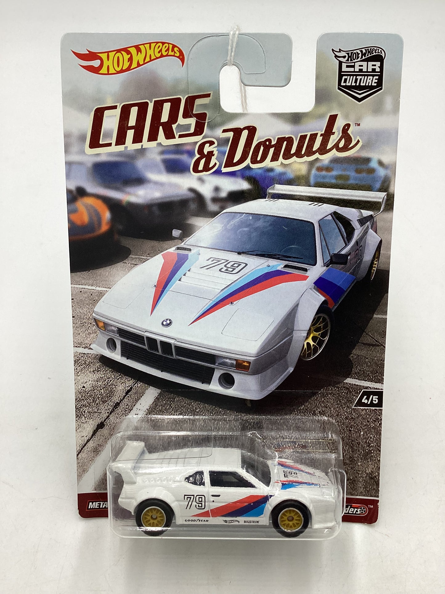 Hot wheels Cars & Donuts 4/5 BMW M1 Procar 245N