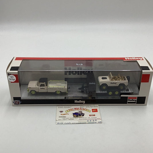 M2 Machines Holley Chase 1969 Ford F-100 Ranger Truck & 1966 Ford Bronco Chase R53