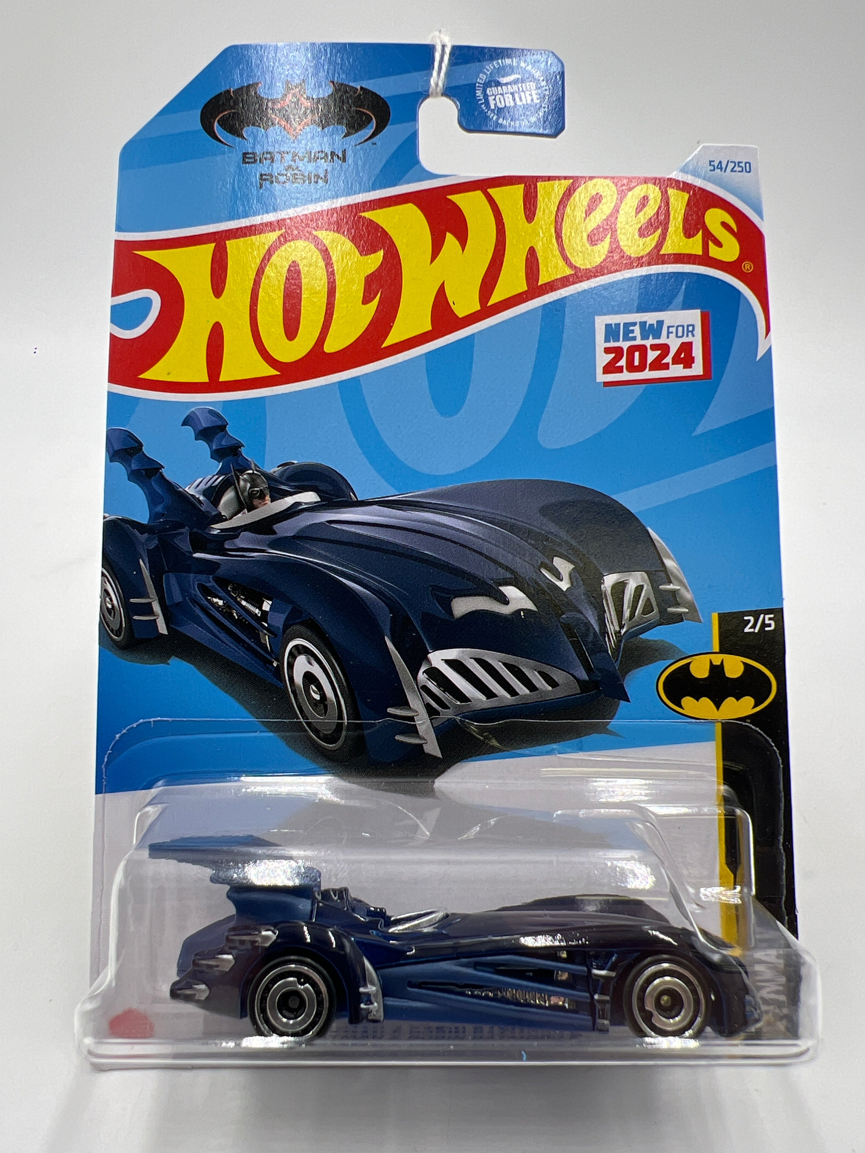 2024 Hot Wheels N Case #54 Batman & Robin Batmobile Blue 113H
