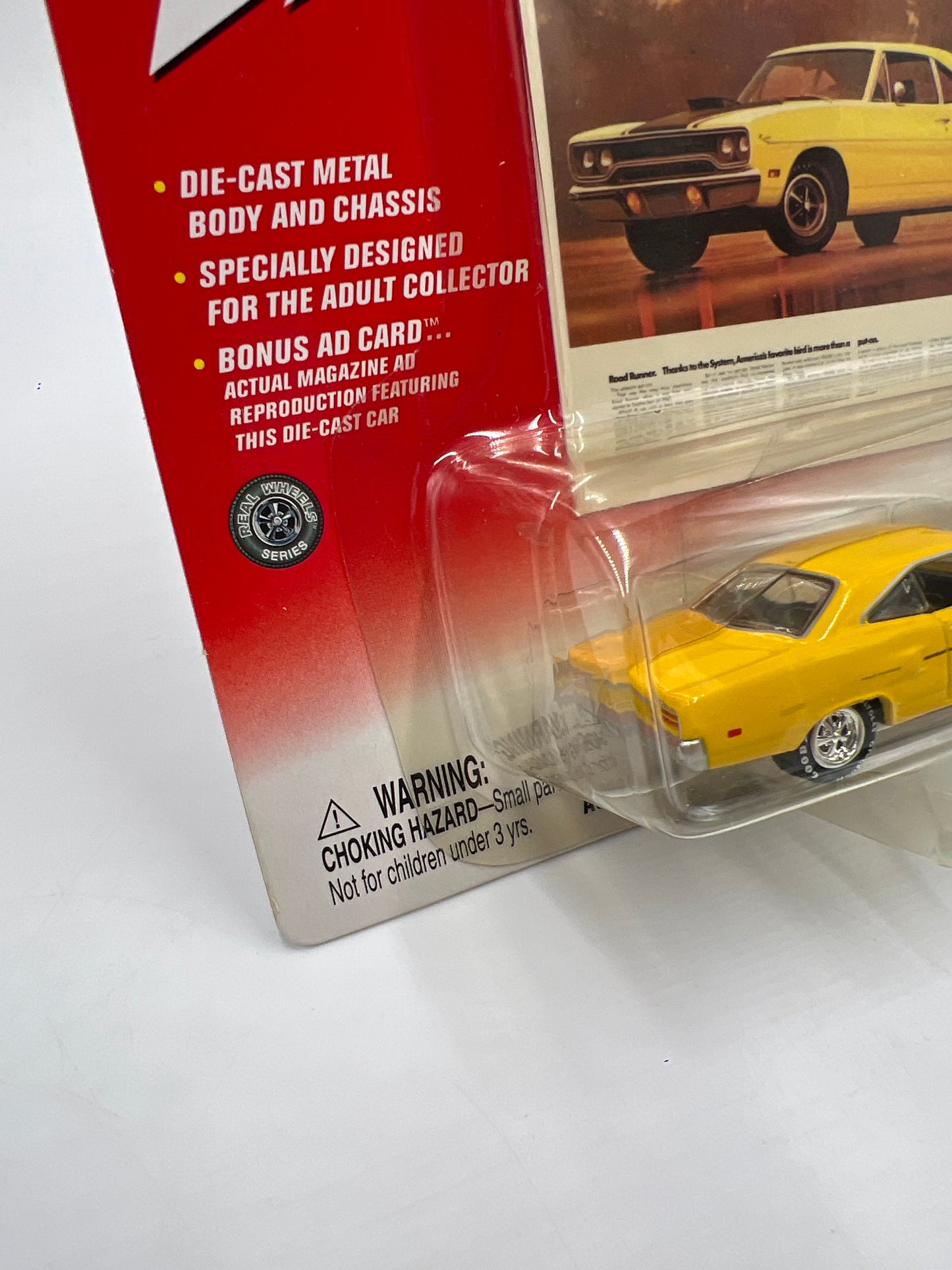Johnny Lightning Ad Rods 1970 Plymouth Road Runner Yellow 227B