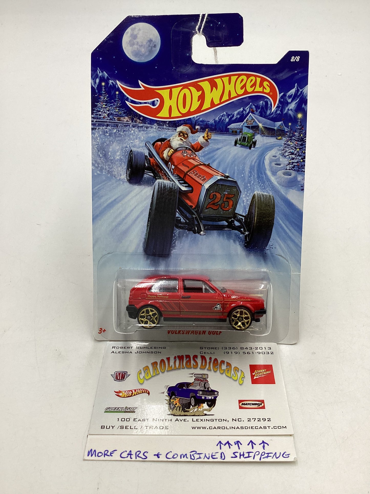 Hot wheels Holiday Hot Rods 8/8 Volkswagen Golf 155D