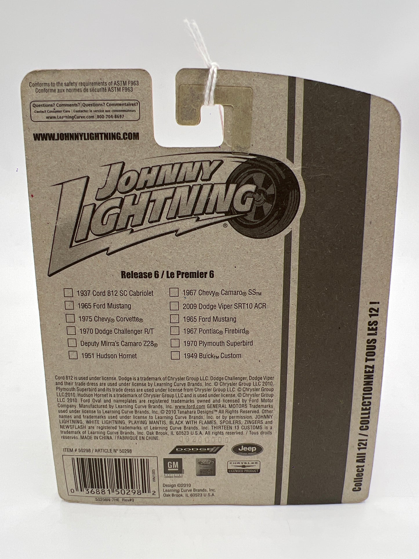 Johnny Lightning Custom Crew JL6 1949 Buick Custom Red 227F