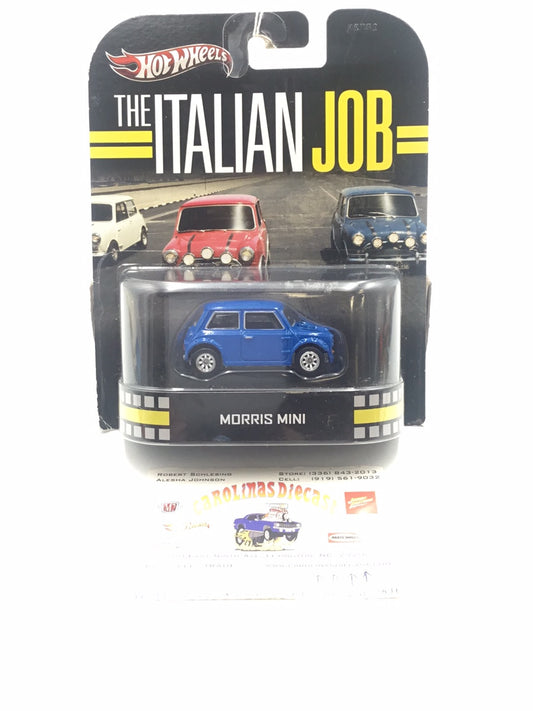 Hot wheels retro entertainment The Italian Job Morris Mini