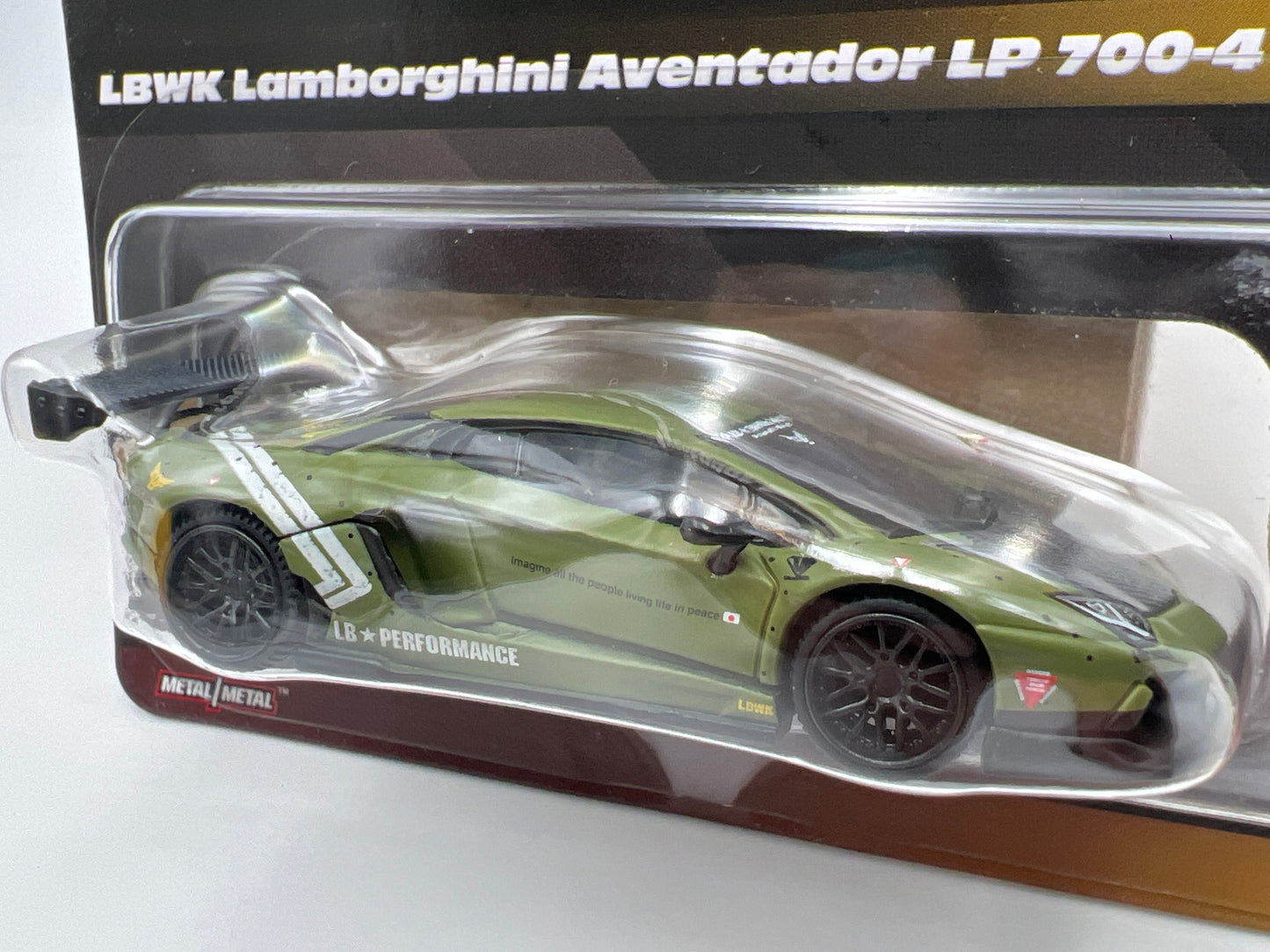 Hot Wheels RLC Elite 64 #21 LBWK Lamborghini Aventador LP 700-4 Green W/Protector
