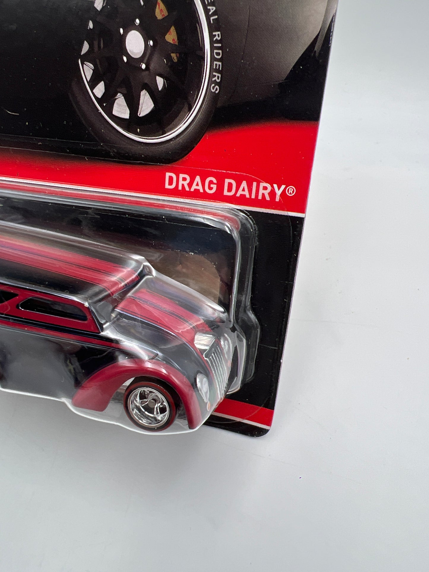 Hot Wheels RLC Real Riders Series 14 #2 4575/6000 Drag Dairy W/Protector