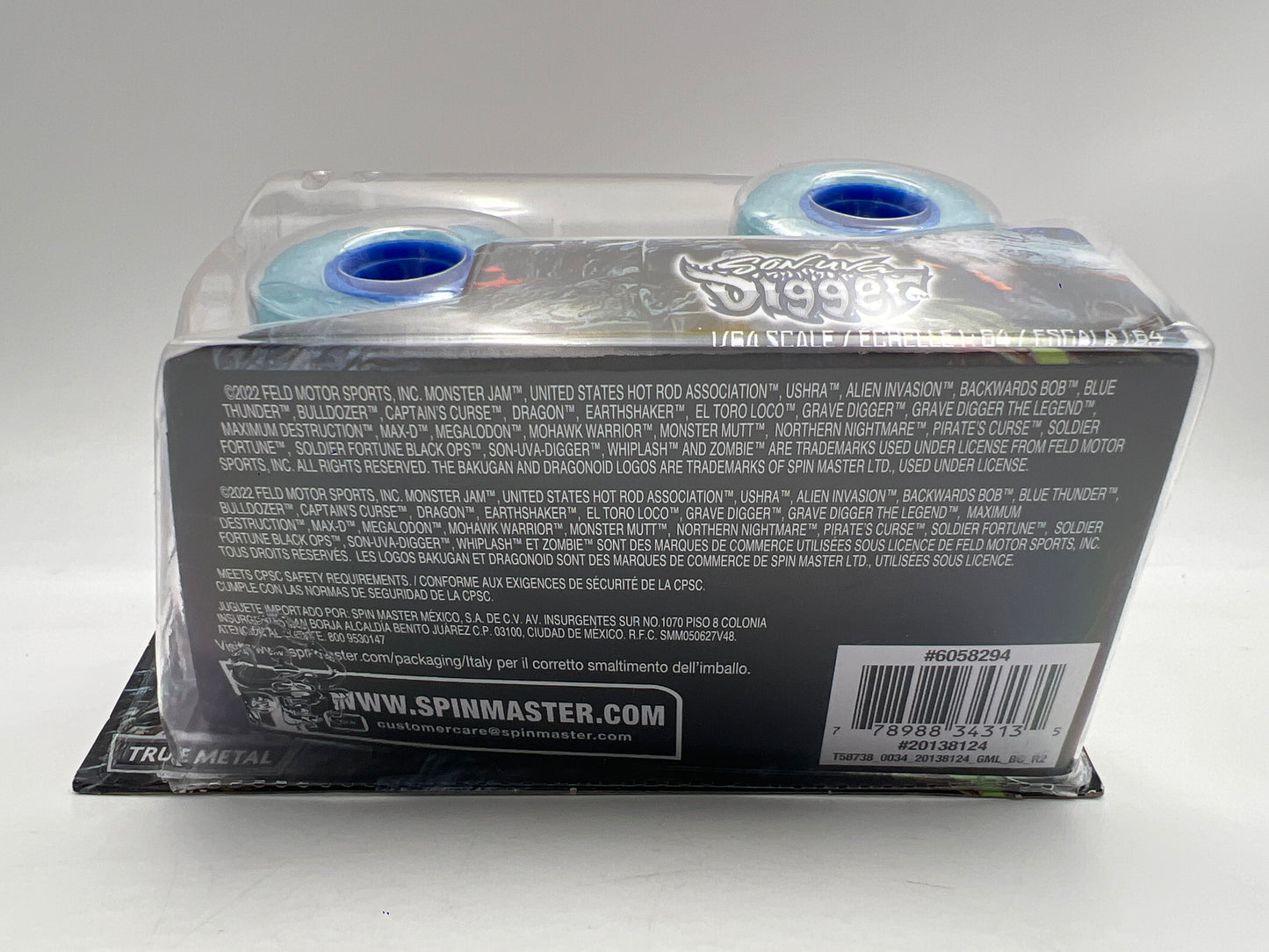 Monster Jam Walmart Exclusive Series 1 Earth vs Surf Sonuva Digger 2