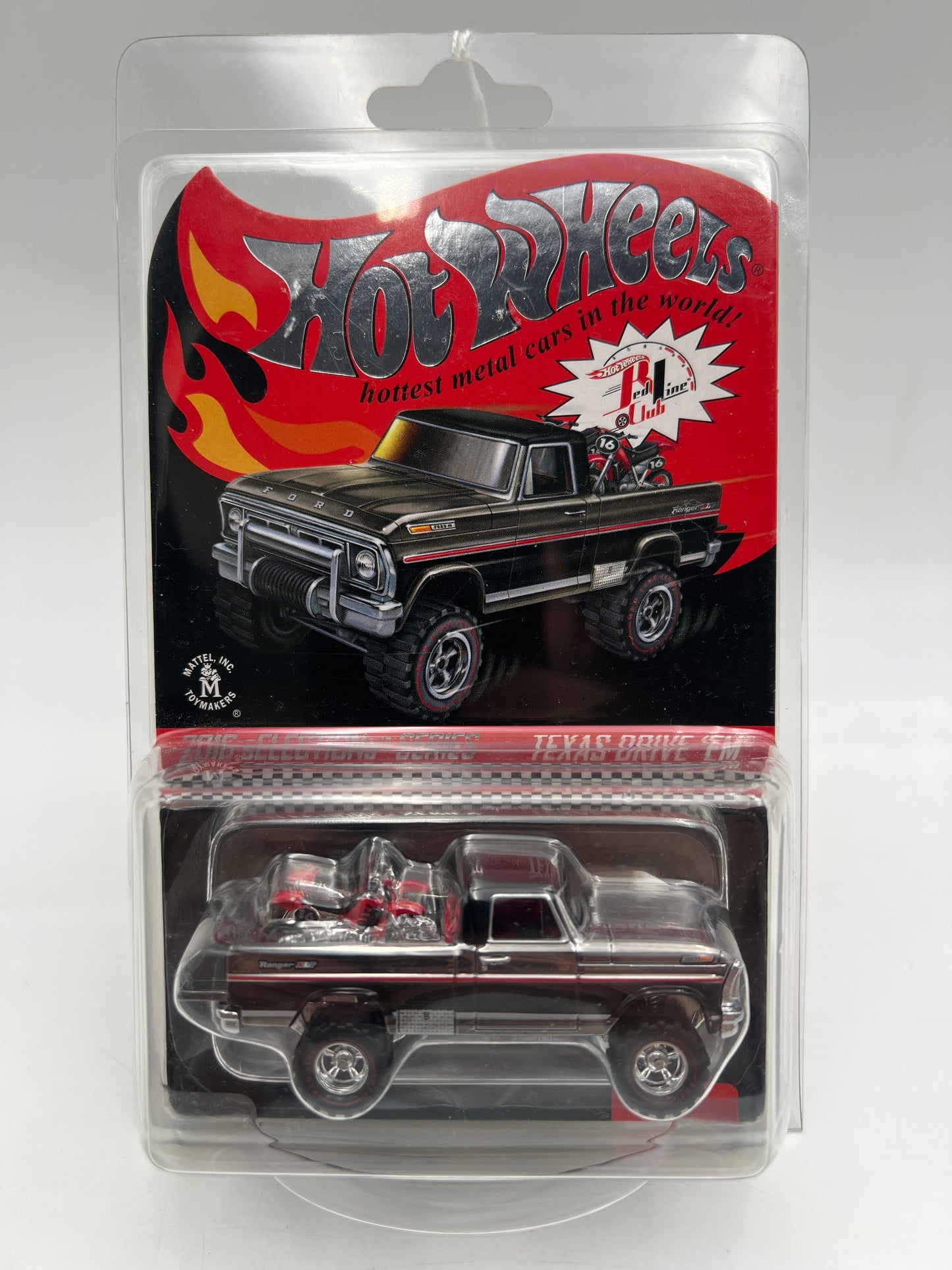 2016 Hot Wheels RLC sELECTIONs Series #2312/9000 Texas Drive Em W/Protector