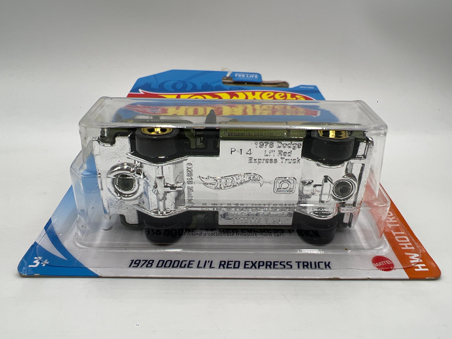 2021 Hot Wheels Treasure Hunt Hot Trucks #212 1978 Dodge Lil Red Express Truck Green 282A