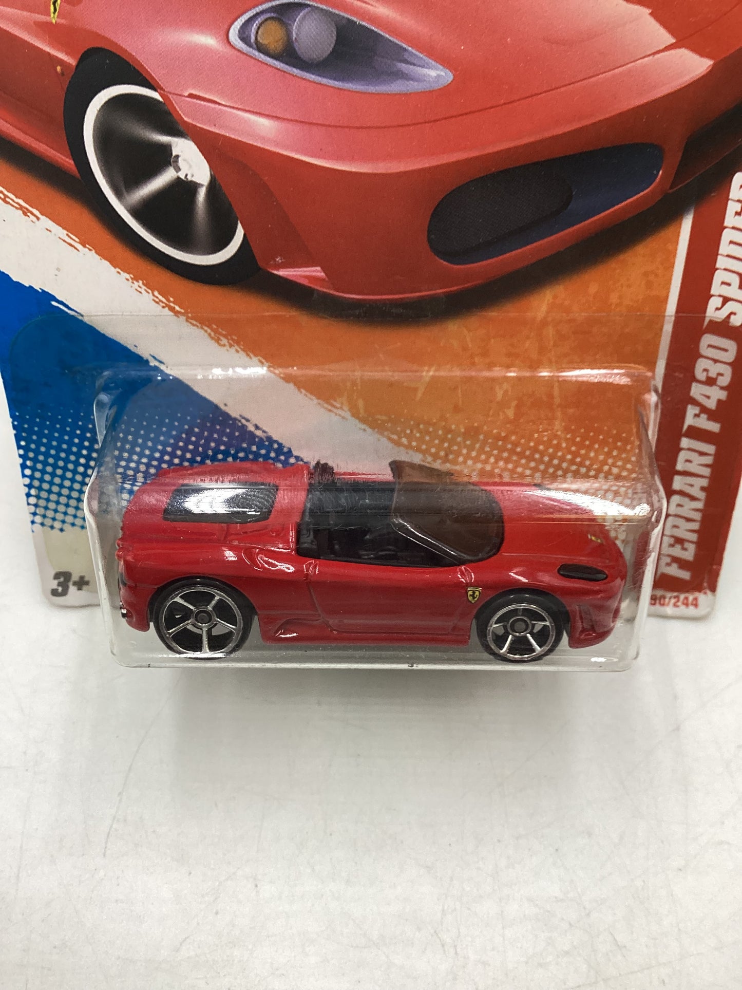 2011 Hot wheels #190 Ferrari F430 Spider Red SR