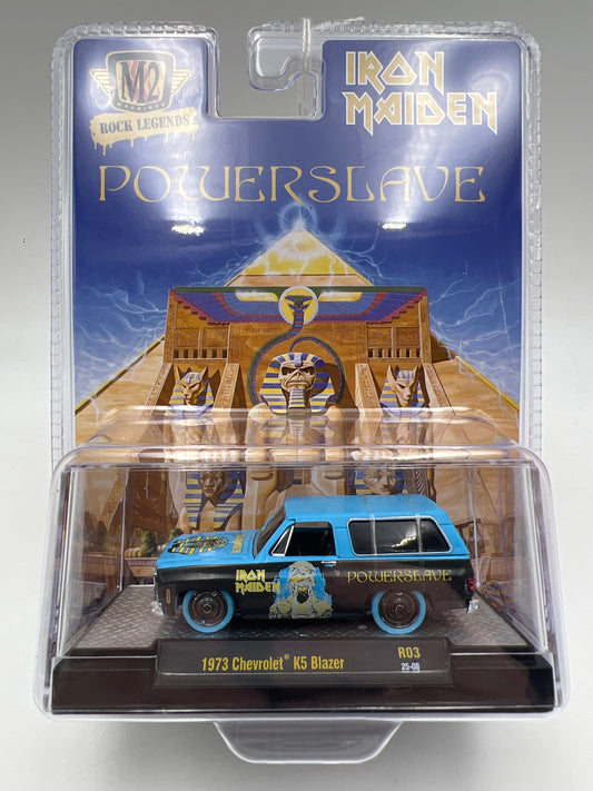 M2 Machines R03 Rock Legends Iron Maiden CHASE 1973 Chevrolet K5 Blazer