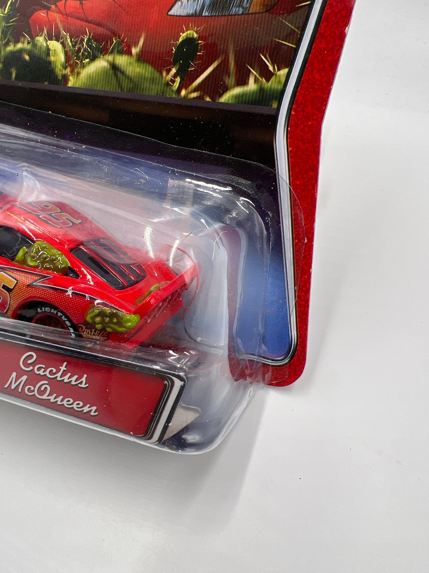 Disney Pixar Cars Cactus McQueen Red 139i