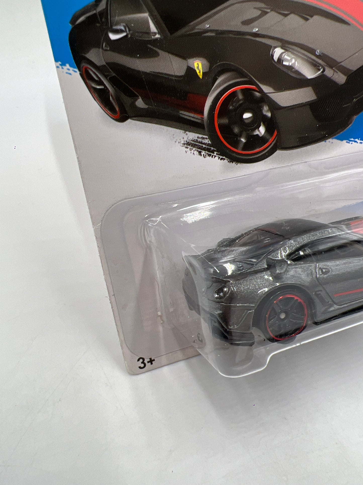 2015 Hot Wheels Workshop #188 Ferrari 599XX Gray Card Not Perfect SR