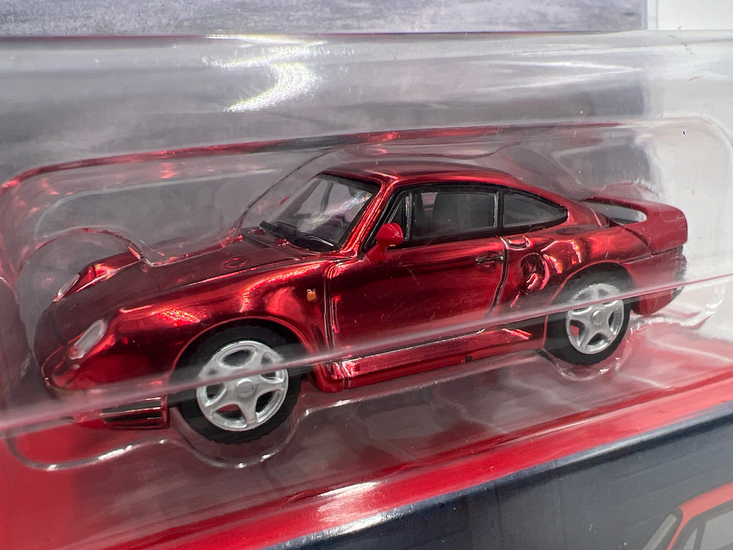 Tarmac Works x IXO Models Mijo Exclusives CHASE Porsche 959 Red Chrome