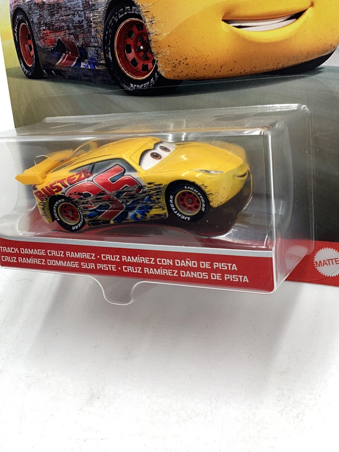 Disney Pixar Cars Track Damage Cruz Ramirez 142E