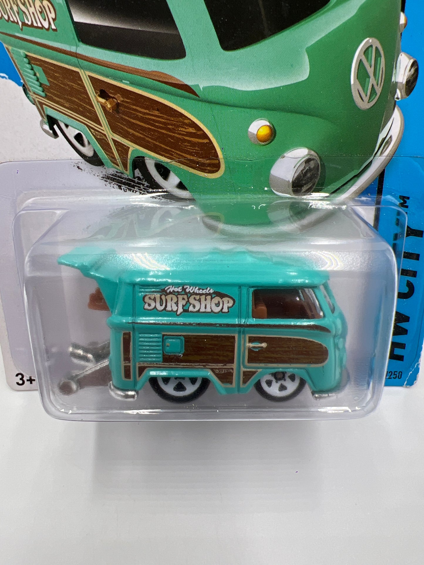 2015 Hot Wheels City #73 Kool Kombi Card Not Perfect 96D