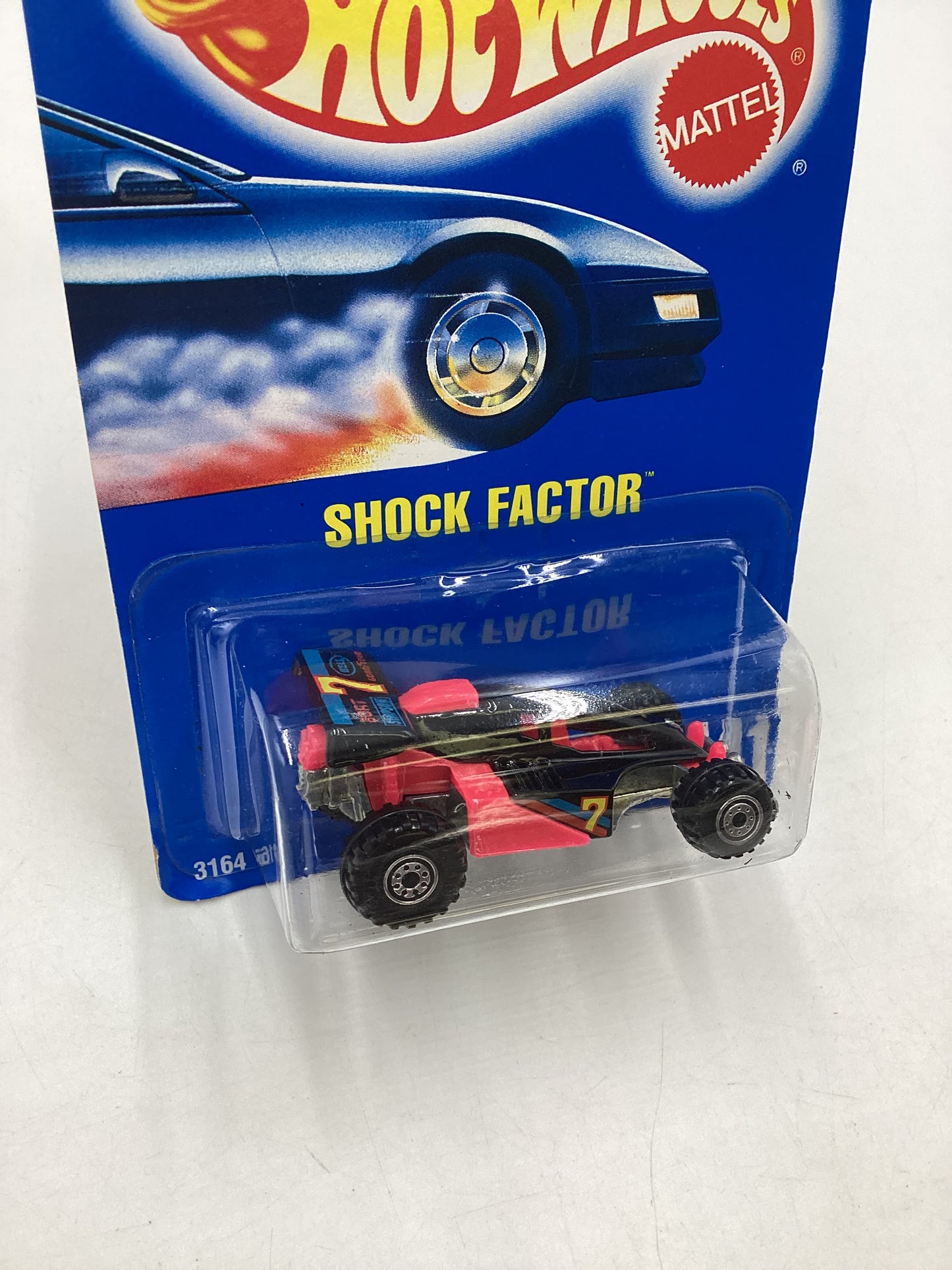 Hot Wheels Blue Card Collector No. 141 Shock Factor CT Wheels 240H