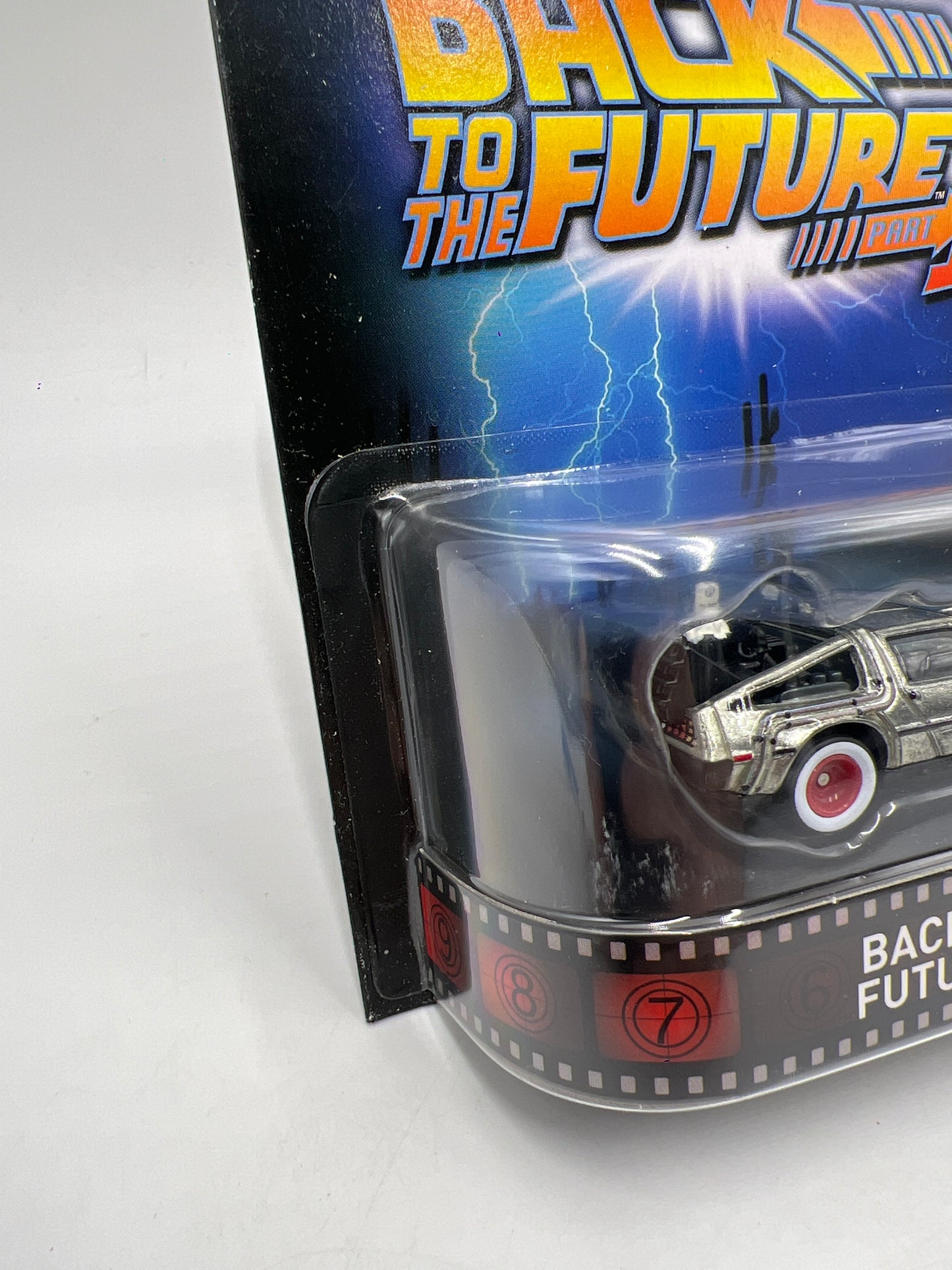 Hot Wheels Premium Retro Entertainment Back To The Future Part III 1955 DeLorean W/Protector