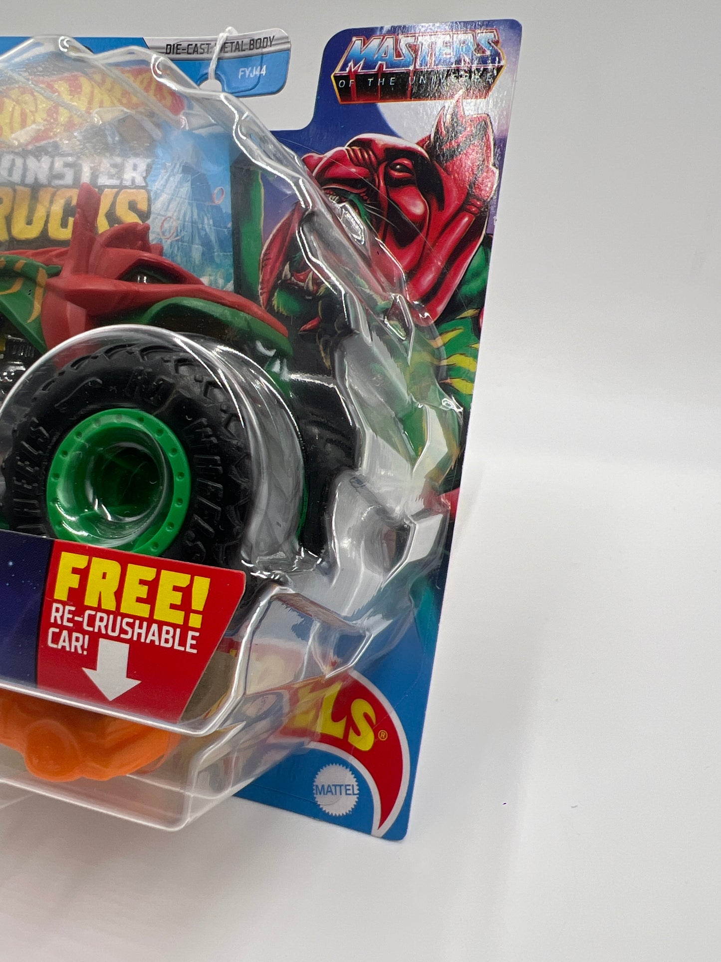 2021 Hot Wheels Monster Trucks Masters of the Universe #38 Battle Cat 133A