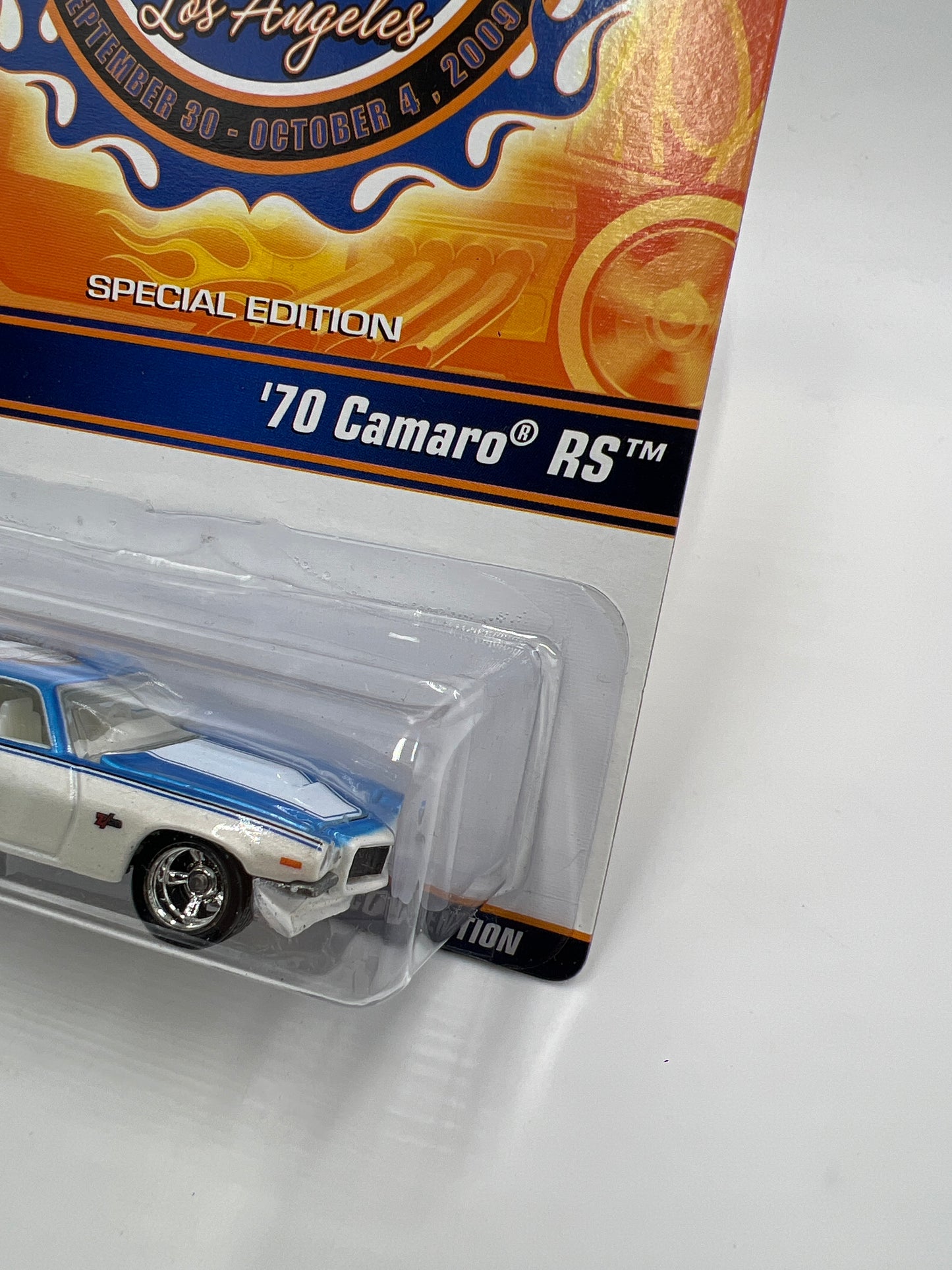 2009 Hot Wheels 23rd Annual Collectors Convention LA #1267/3000 70 Camaro RS W/Protector