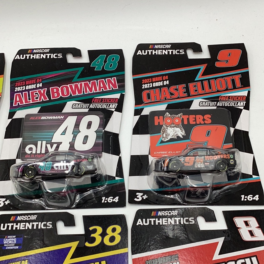 2023 nascar authentics wave 4 Complete set of 9 – carolinasdiecast