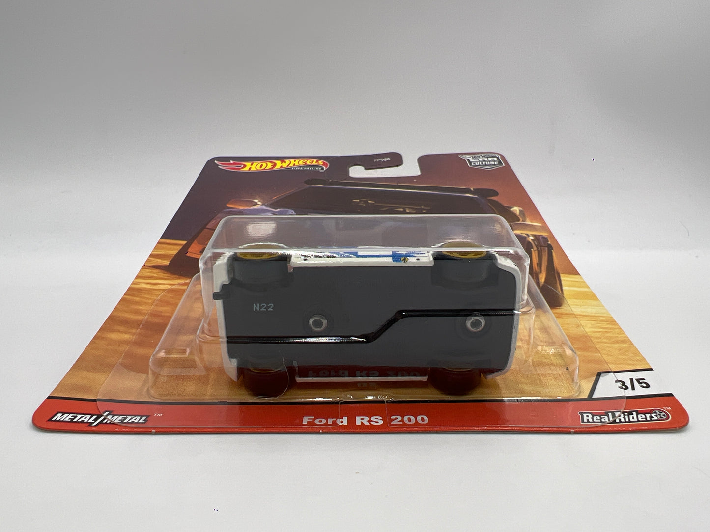 Hot Wheels Premium Thrill Climbers #3 Ford RS 200 White 254C