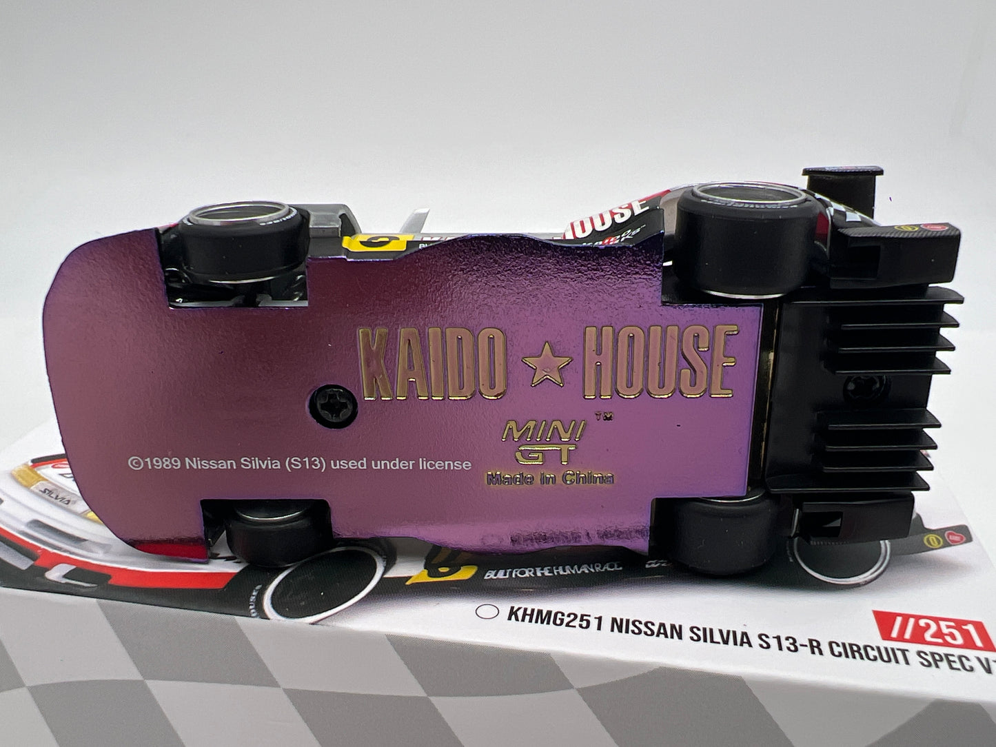Mini GT Kaido House #251 CHASE Nissan Silvia S13-R Circuit Spec V1