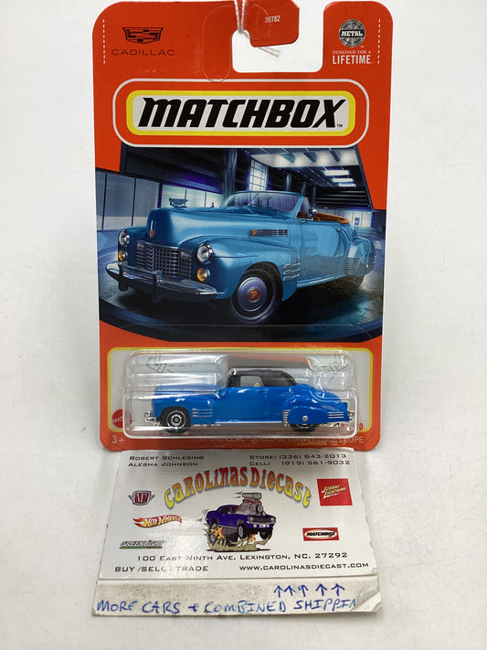 2024 Matchbox G Case #59 1941 Cadillac Series 62 Convertible Coupe Blue 211K