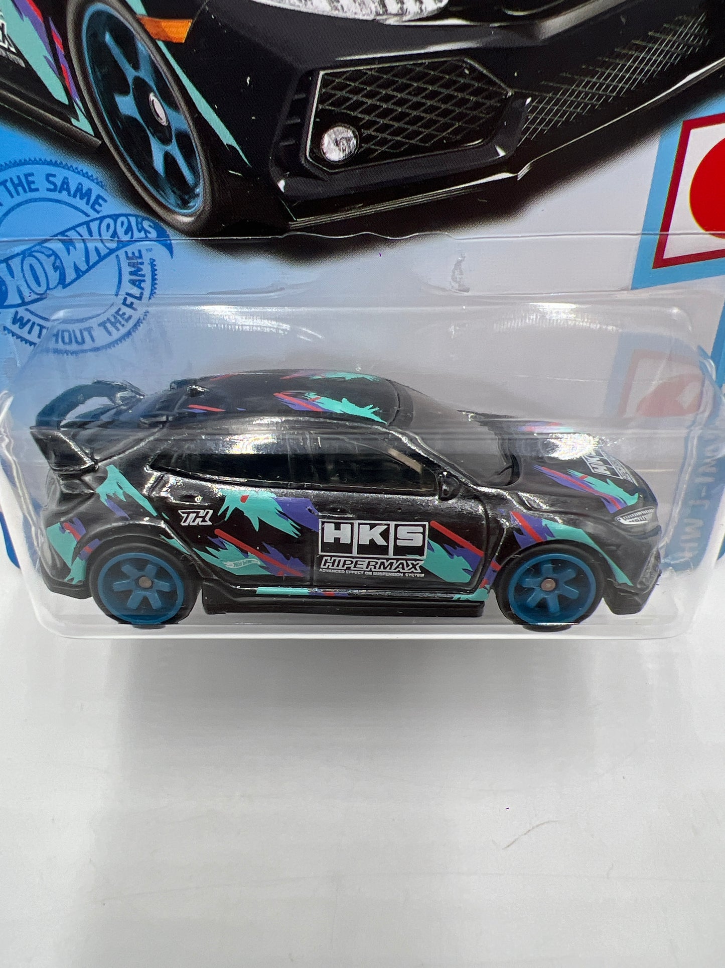 2021 Hot Wheels Super Treasure Hunt 2018 Honda Civic Type R W/Protector