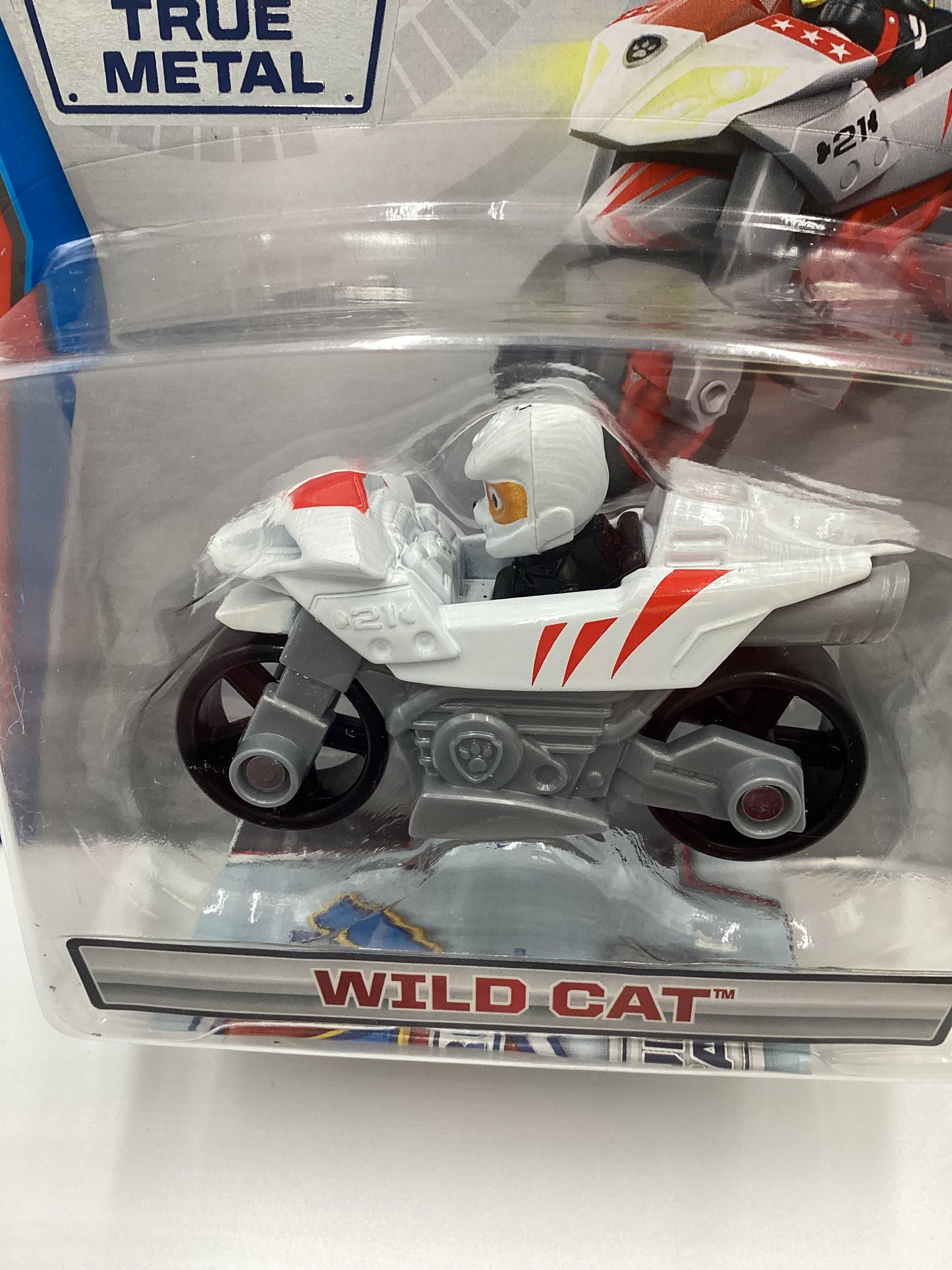 Nickelodeon Paw Patrol Moto Pups Wild Cat True Metal Rare