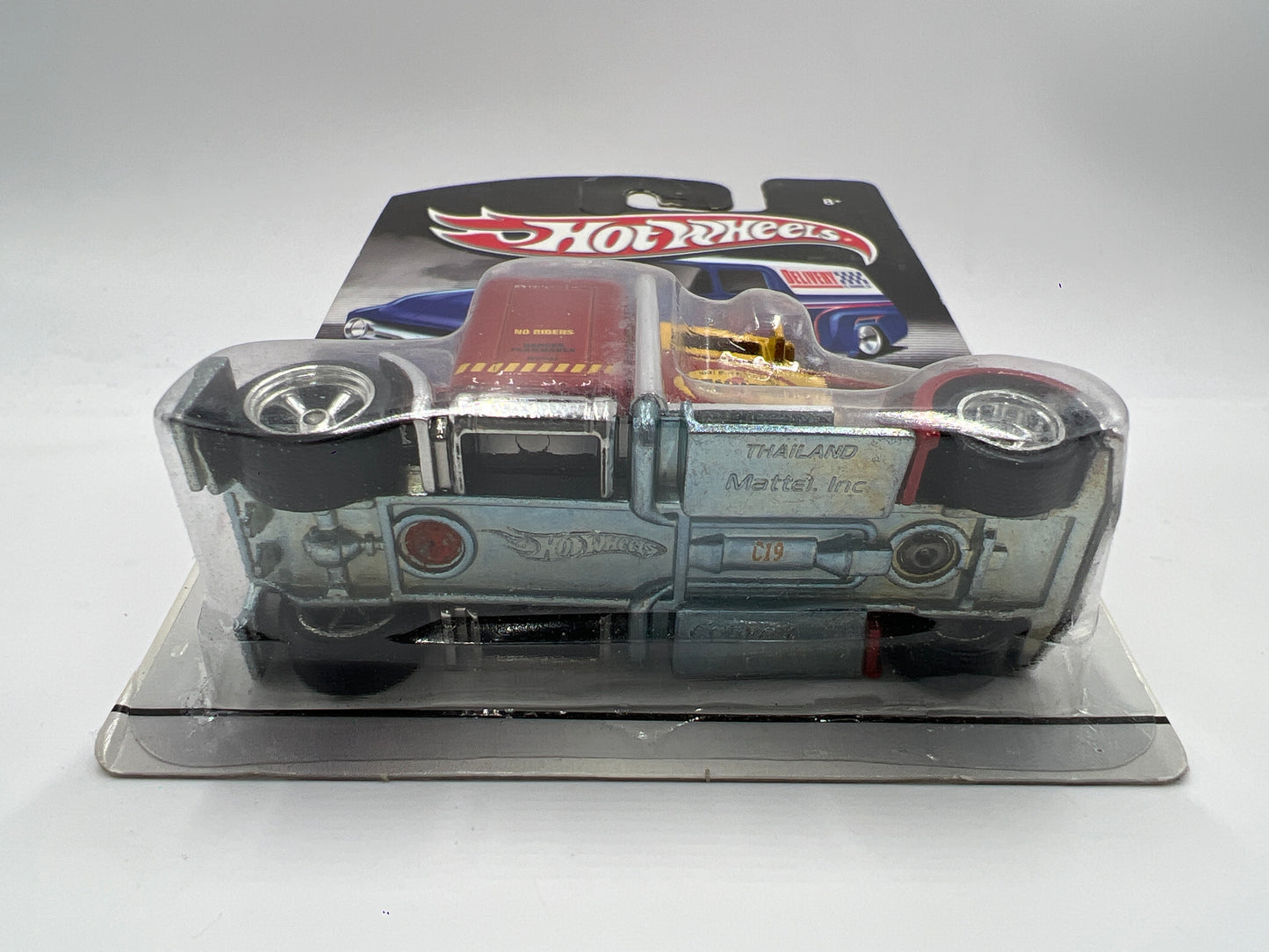 Hot Wheels Slick Rides Premium #25 Convoy Custom Yellow/Red Pennzoil W/Protector