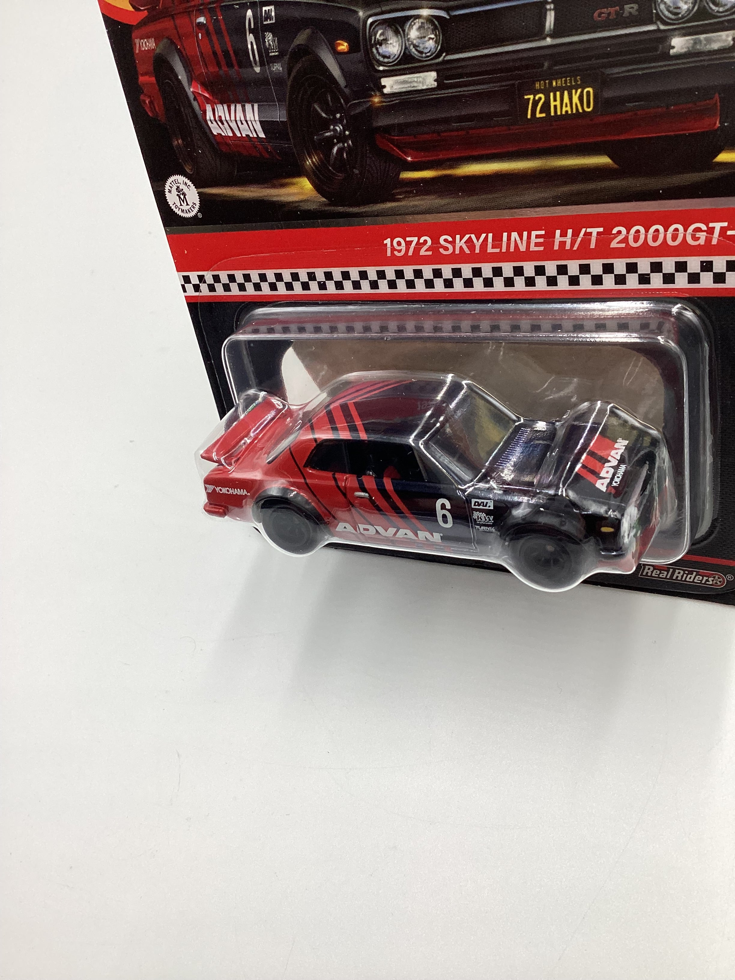 2024 Hot Wheels RLC Advan 1972 Skyline H/T 2000GT-R Black/Red –  carolinasdiecast