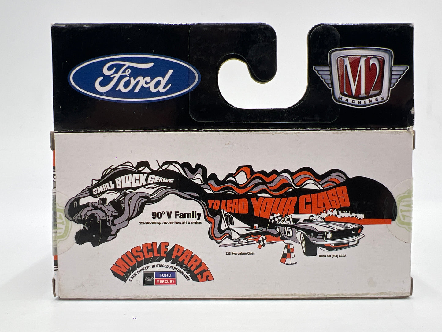 M2 Machines CHASE 1970 Ford Mustang Boss 302 Yellow R78