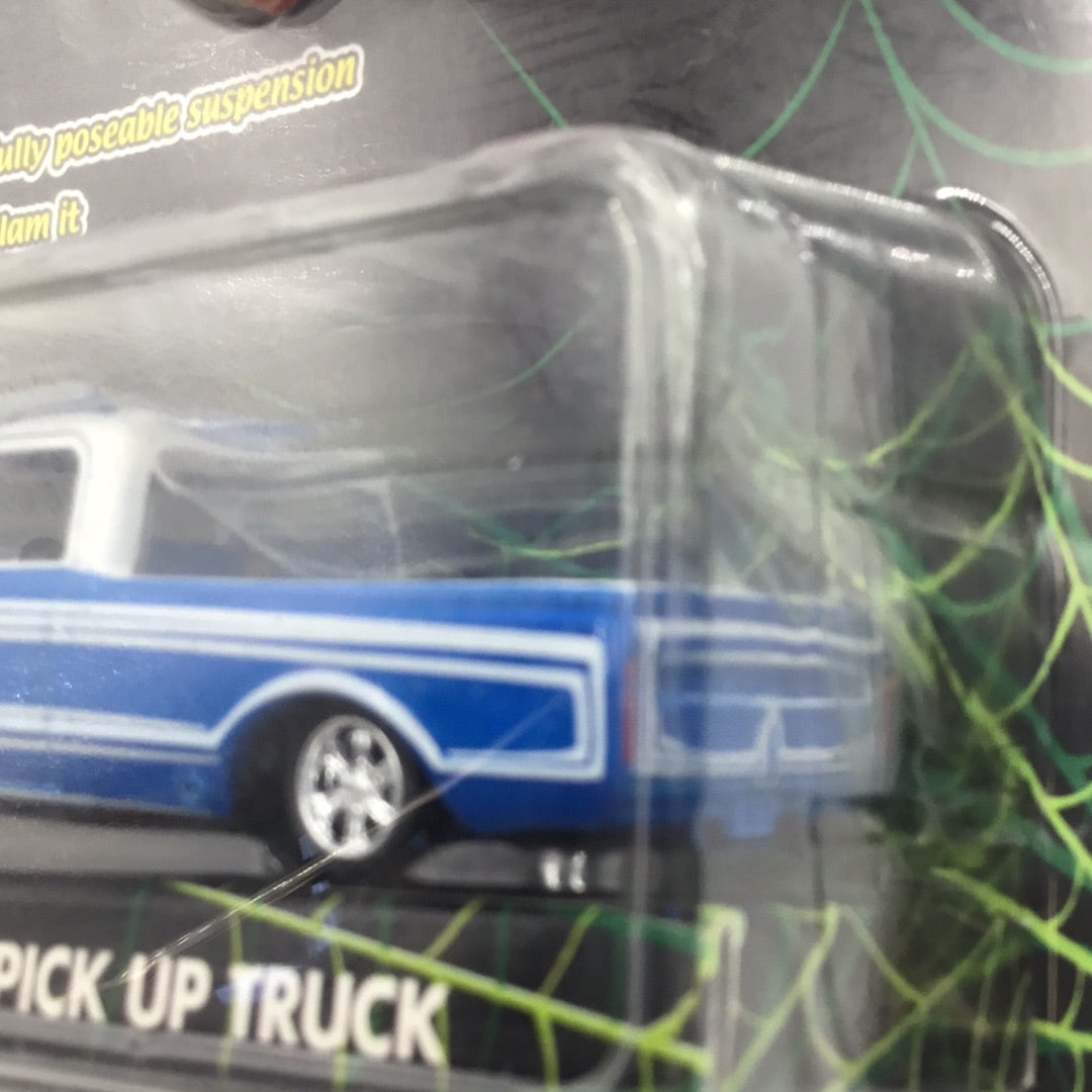 Loc Riderz 67 Chevy Pick Up Truck with poseable suspension