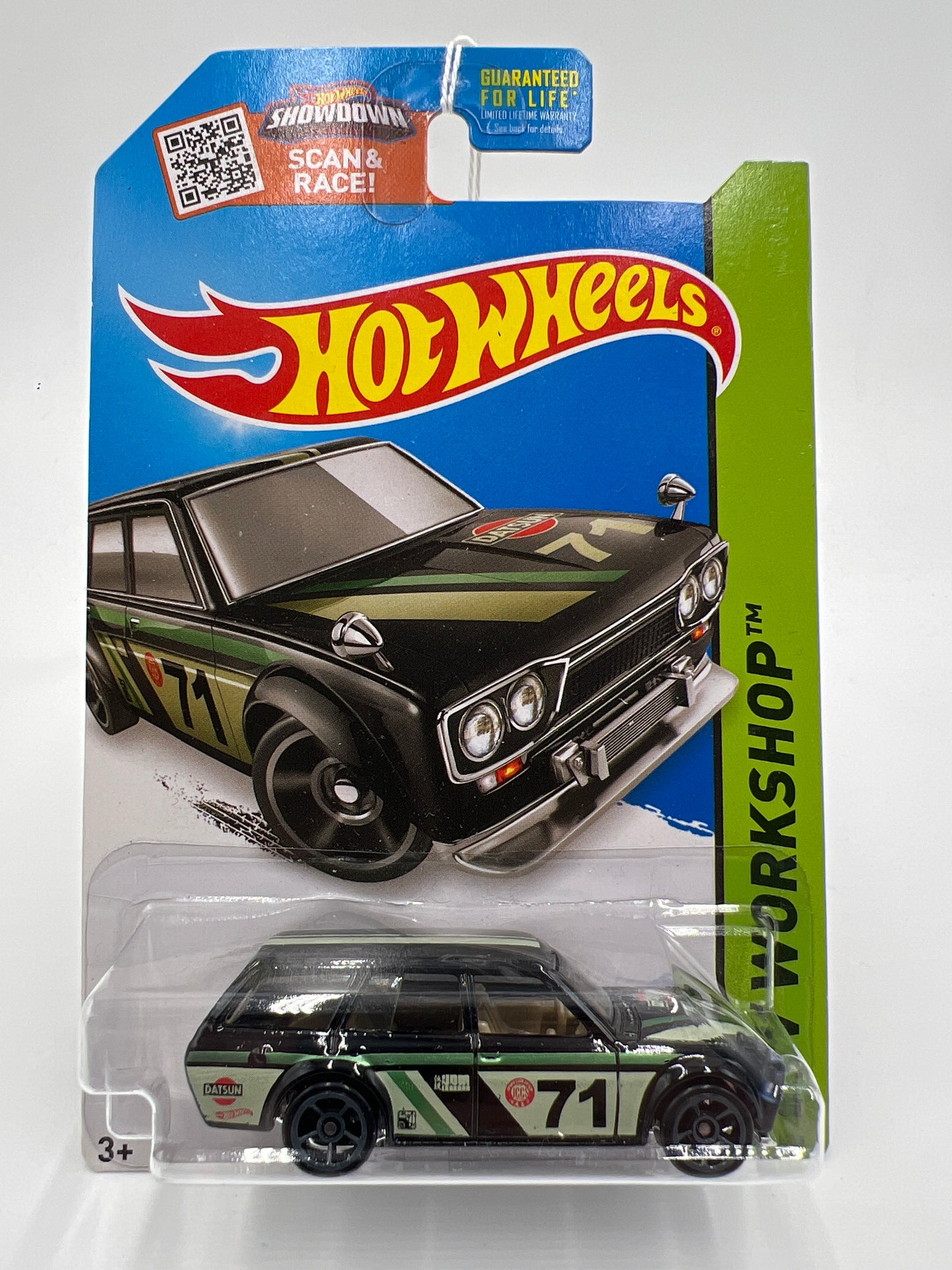 2015 Hot Wheels #202 71 Datsun Bluebird 510 Wagon Kmart Exclusive SR