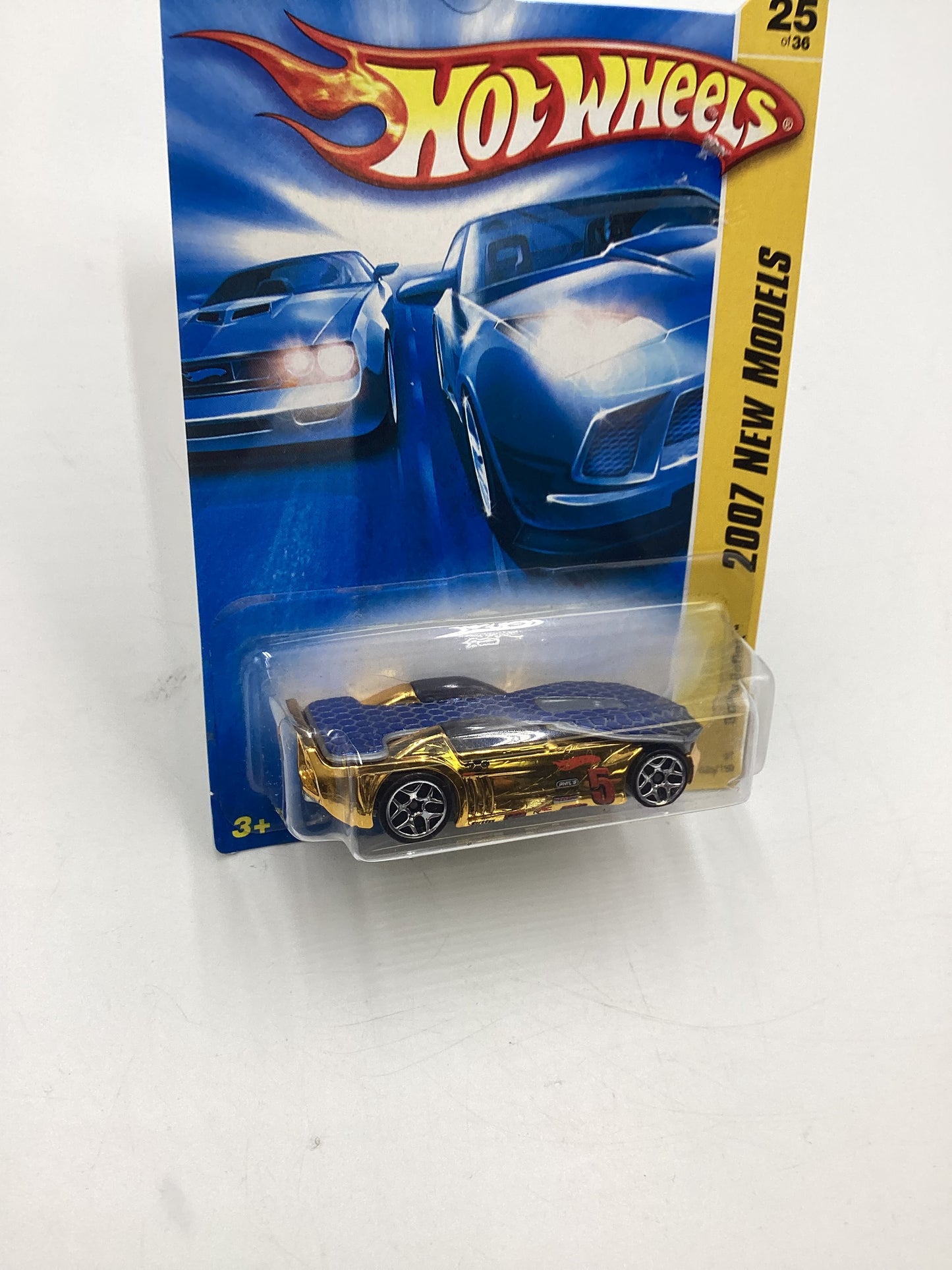 2007 Hot Wheels New Models #25 Solar Reflex Gold ii2