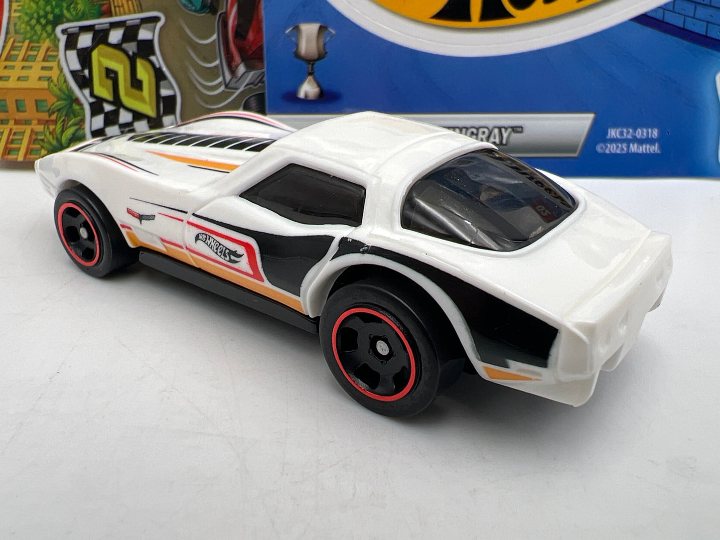 2026 Hot Wheels Mystery Models Series 2 #2 CHASE Corvette Stingray White