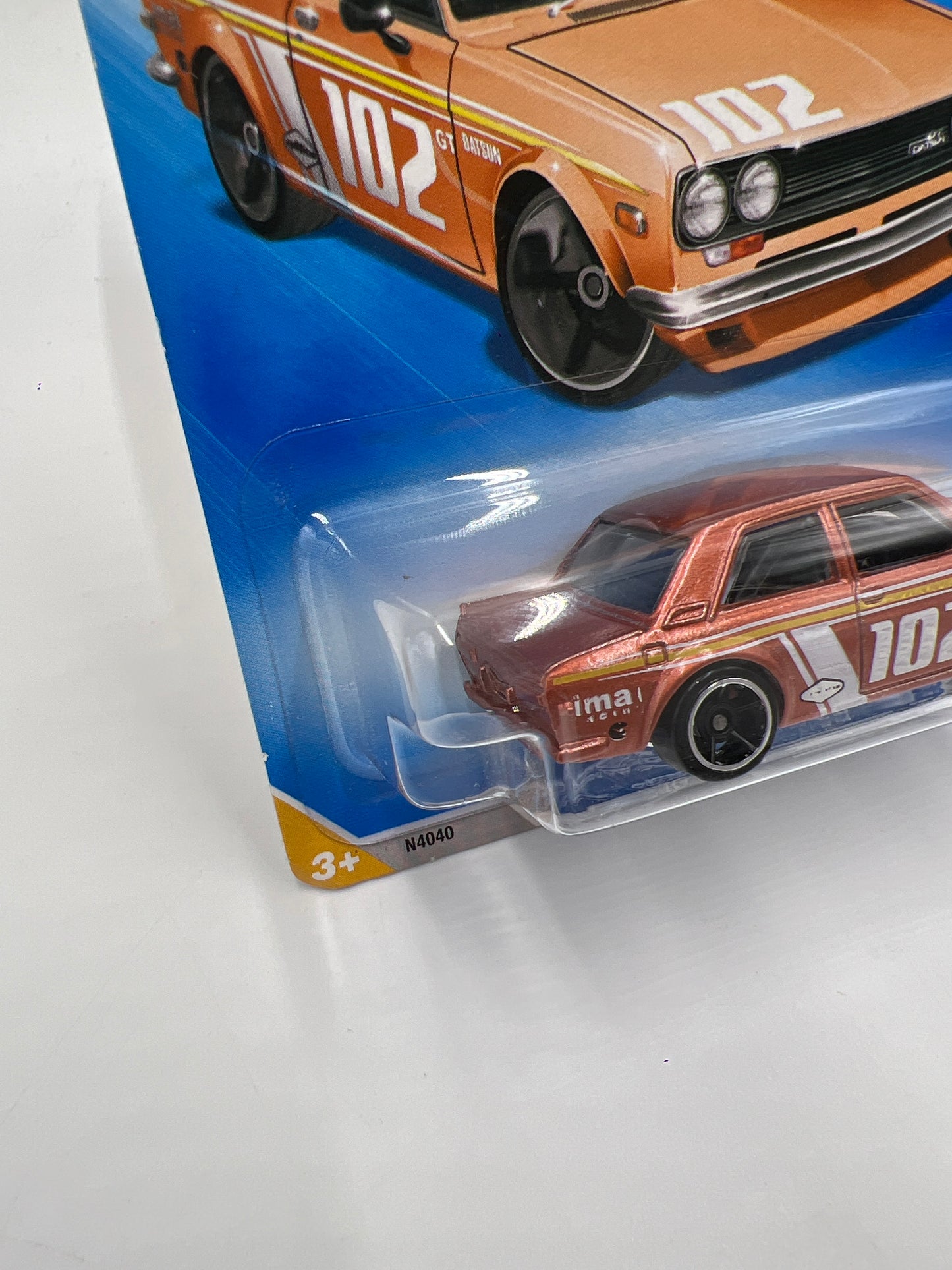 2009 Hot Wheels New Models #37 Datsun Bluebird 510 Copper W/Protector SR