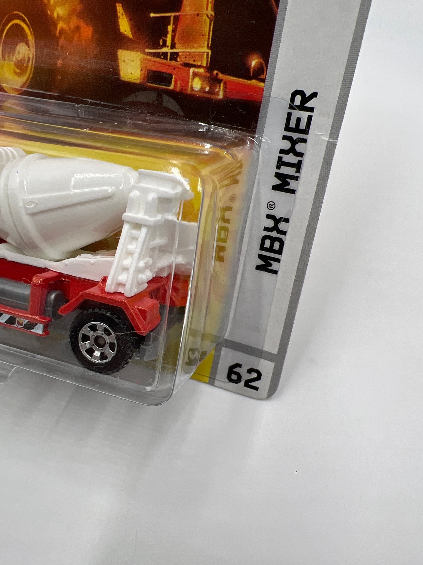 Matchbox Construction #62 MBX Mixer Orange 216Q