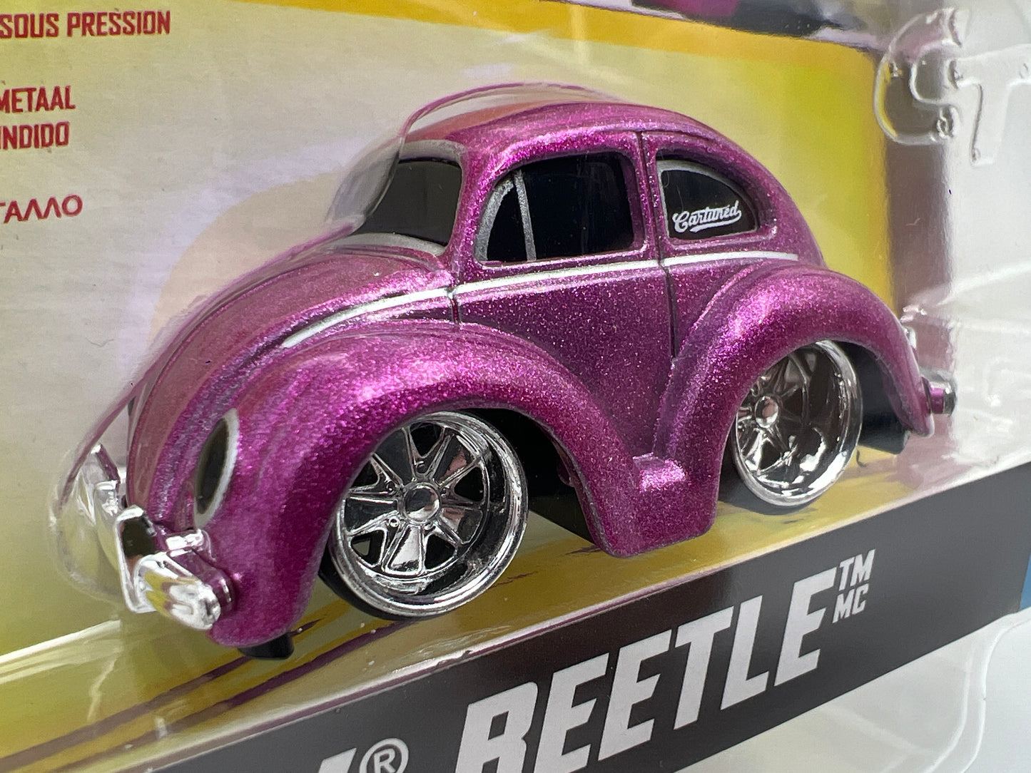 MGA Car Tuned Hobby Exclusive Series 7 #6 VW Beetle Pink