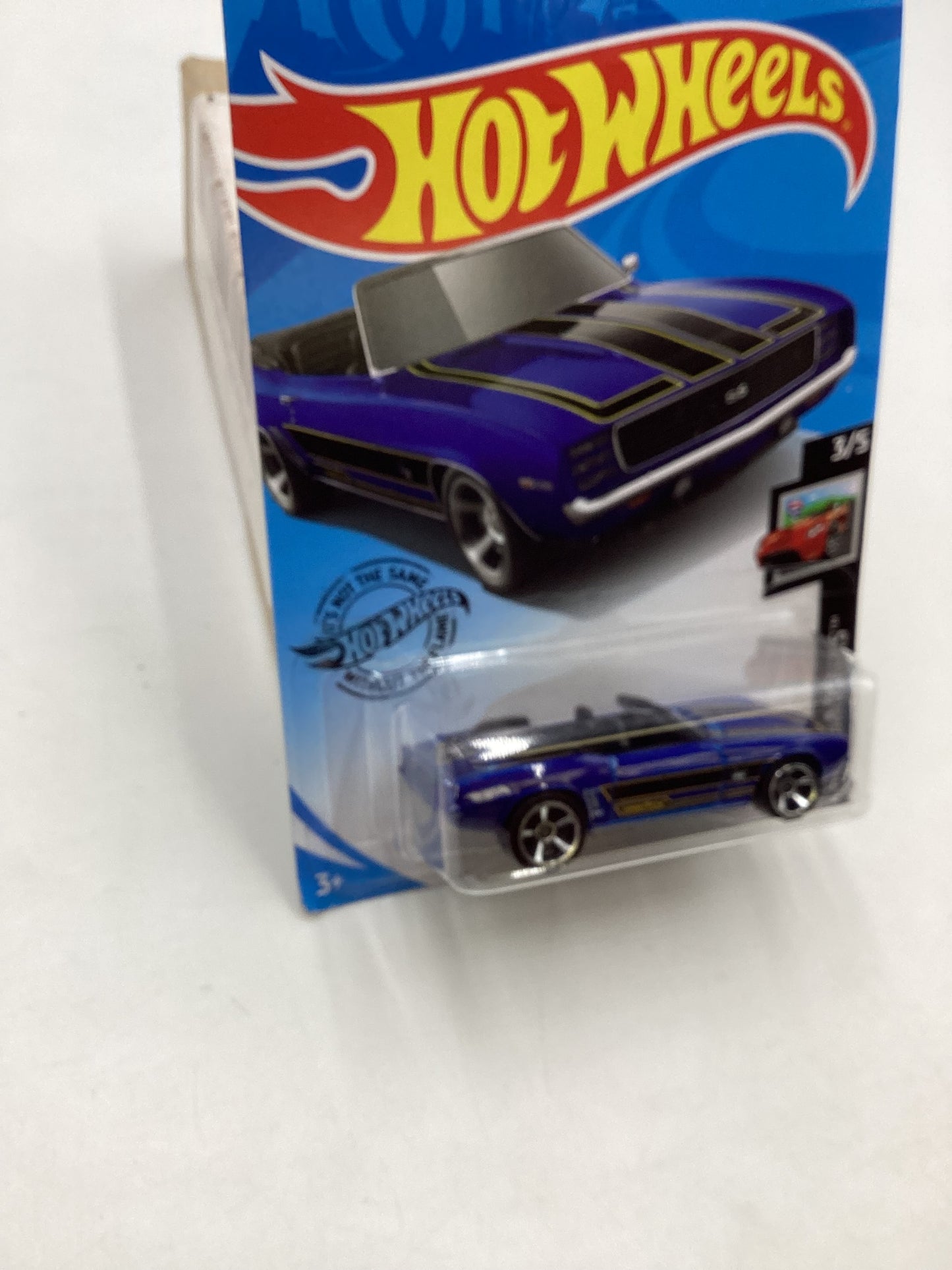 2020 Hot wheels #190 Blue 69 Camaro 8i