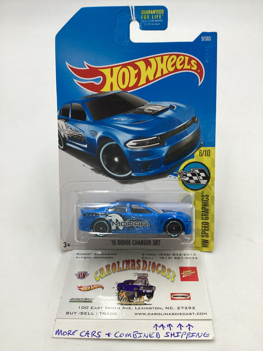 2015 Hot Wheels #9  Speed Graphics 15 Dodge Charger SRT 39H