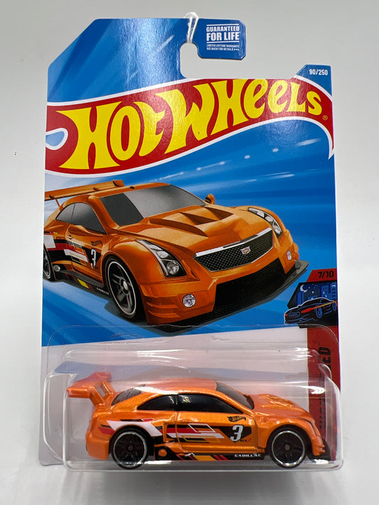 2026 Hot Wheels D E Case #90 16 Cadillac ATS-V R Orange 36F
