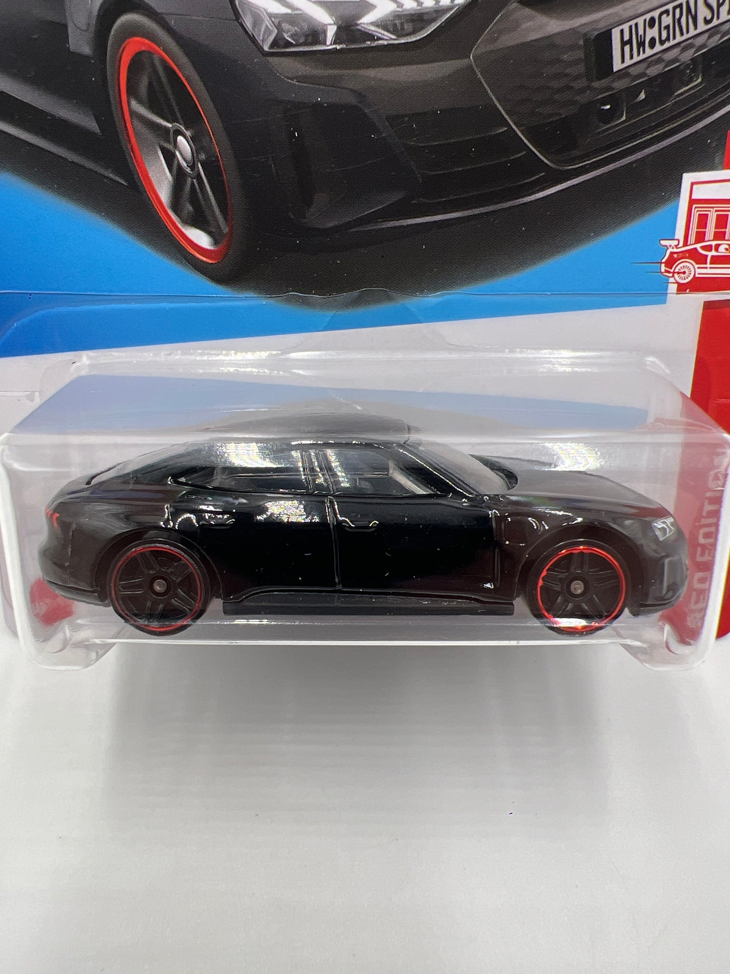 2023 Hot Wheels Target Exclusive Red Edition #109 Audi RS E-Tron GT Black