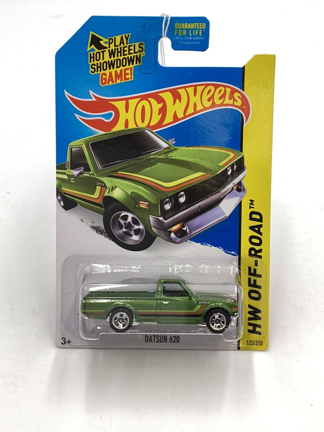 2015 Hot Wheels Off-Road #125 Datsun 620 green