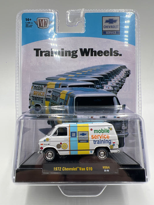 M2 Machines Hobby Exclusive Training Wheels 1972 Chevrolet Van G10 HS64 205C