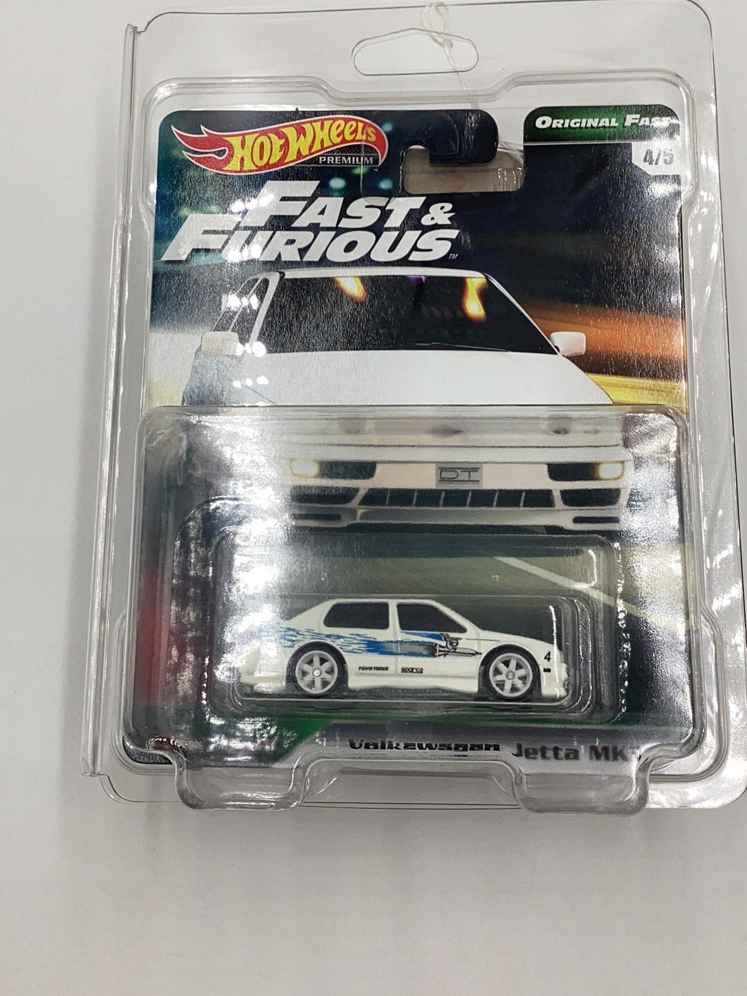 Hot wheels premium fast and furious Original Fast Volkswagen Jetta MK3 4/5 W/ protector