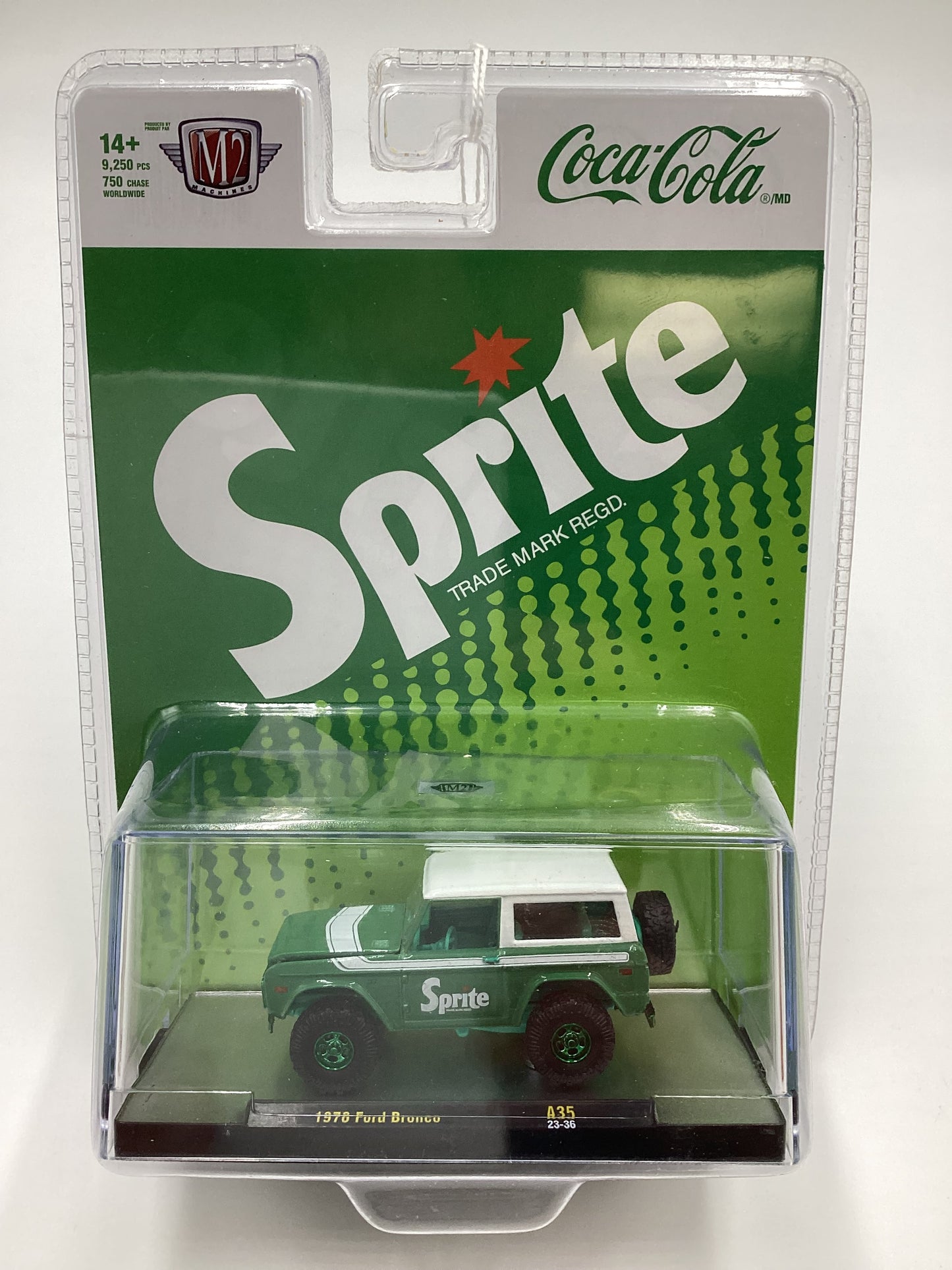 M2 MACHINES Sprite 1976 Ford Bronco Chase 1/750 A35