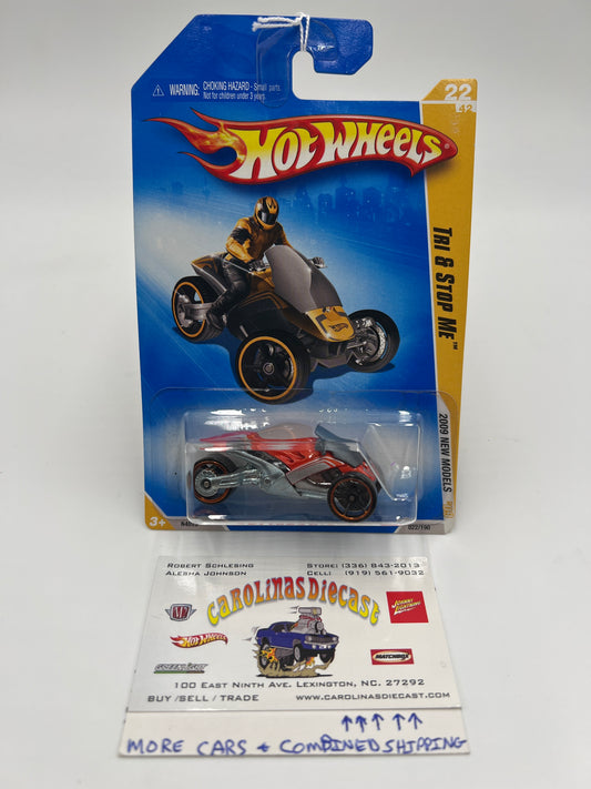 2009 Hot Wheels New Models #22 Tri & Stop Me Orange BB9