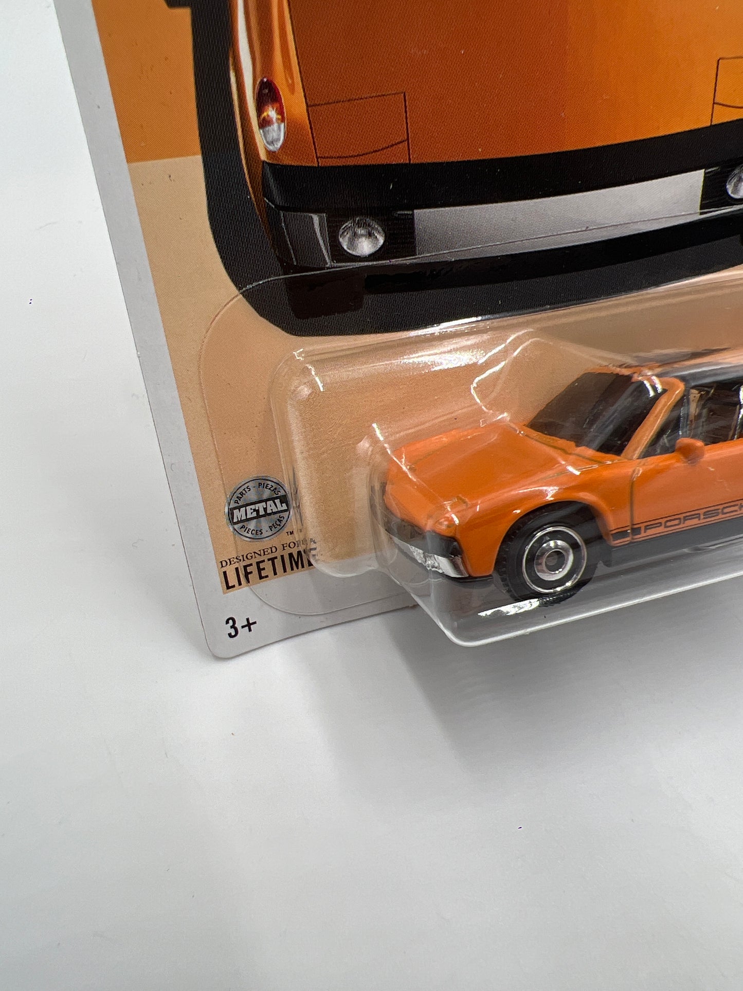 Matchbox Porsche Series #6 1971 Porsche 914 Orange